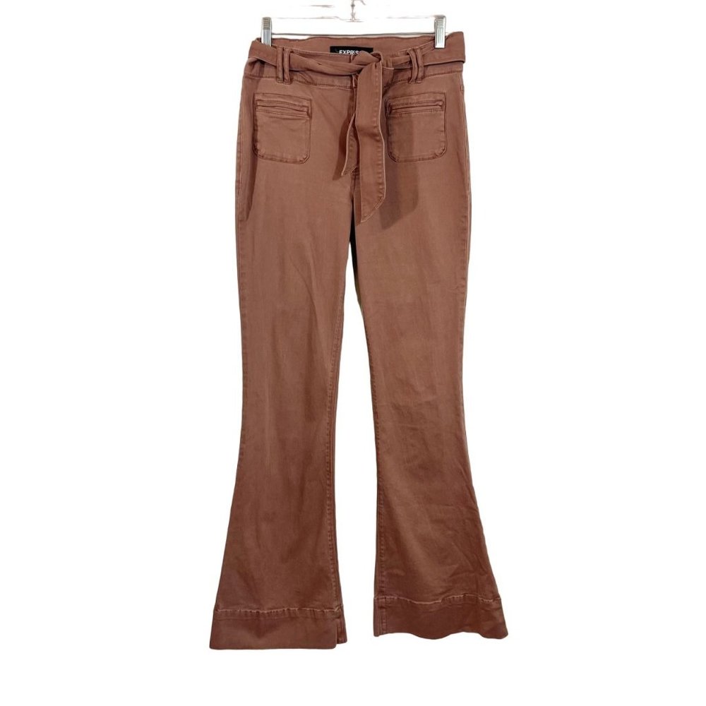 Express Brown Boot Cut Pants